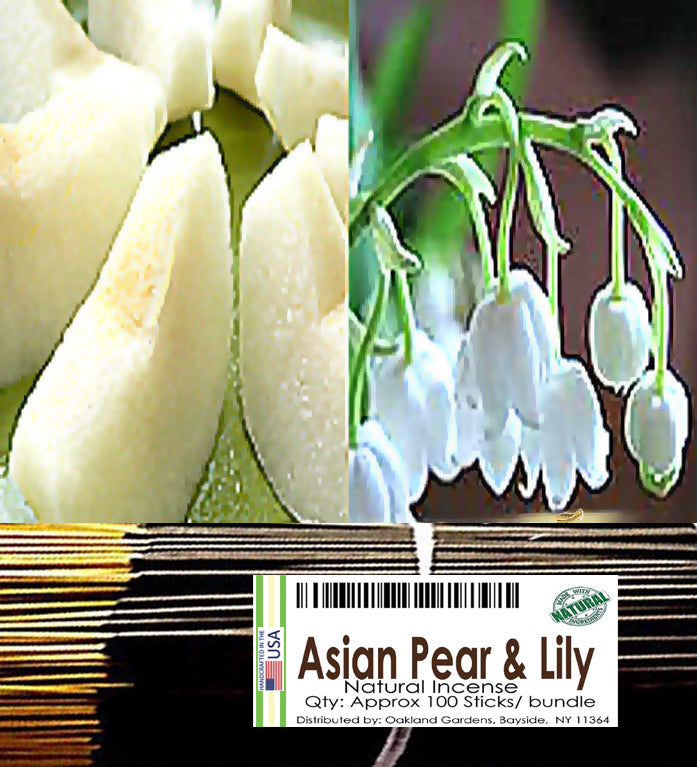 Asian Pear & Lily Incense