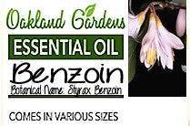 Benzoin Essential Oil  (Styrax Benzoin)