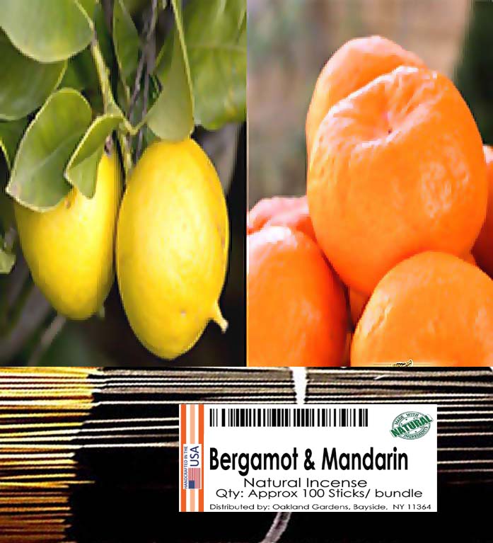 Bergamot & Mandarin Incense