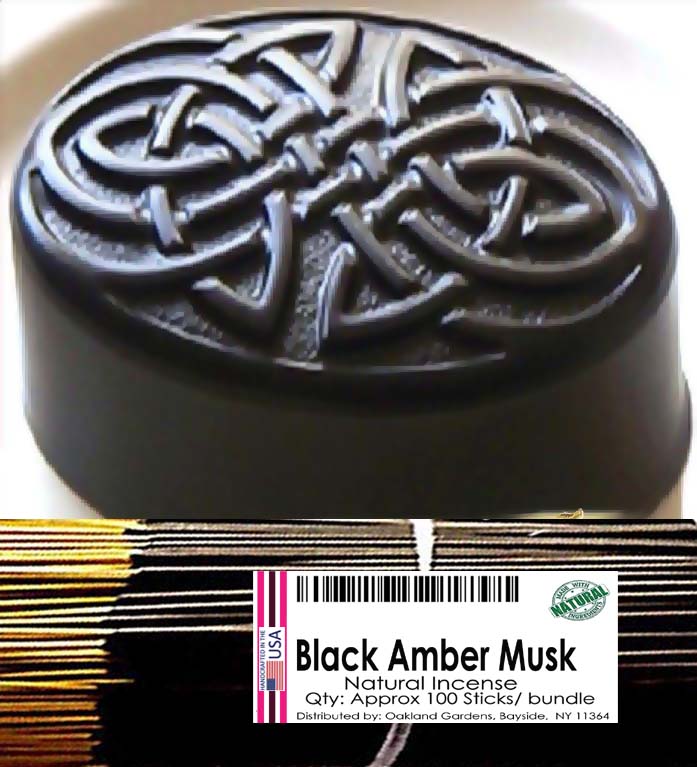 Black Amber Musk Incense