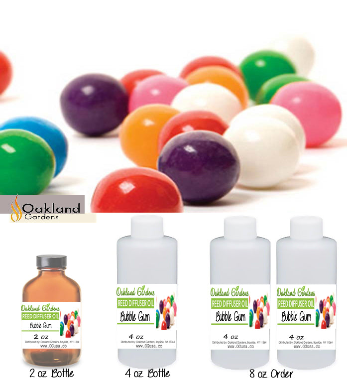 Bubble Gum Reed Oil Oakland Gardens