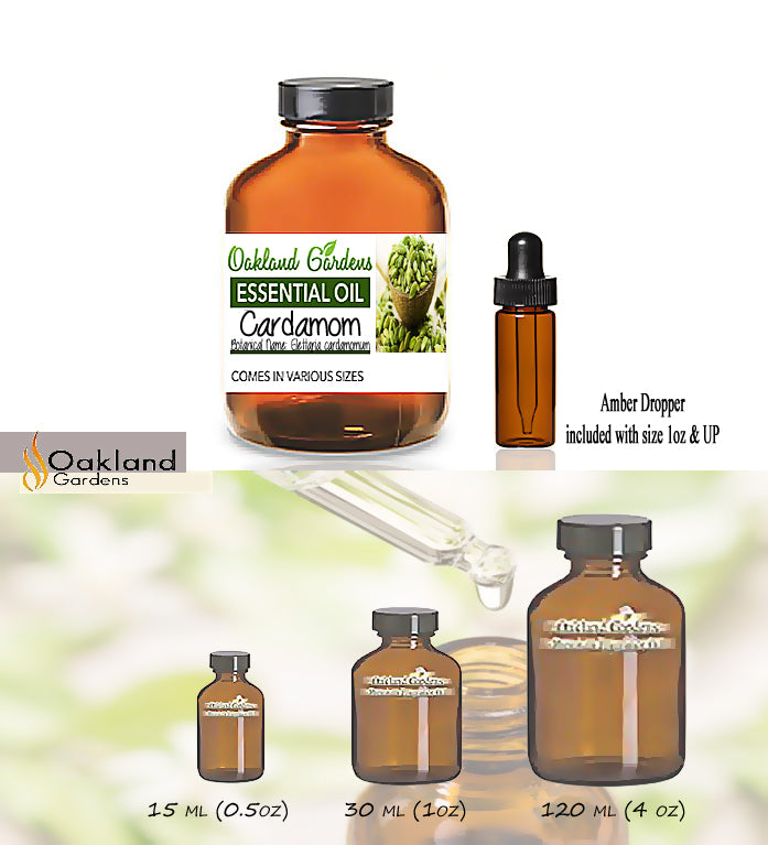 Cardamom Essential Oil  (Elettaria cardamomum)