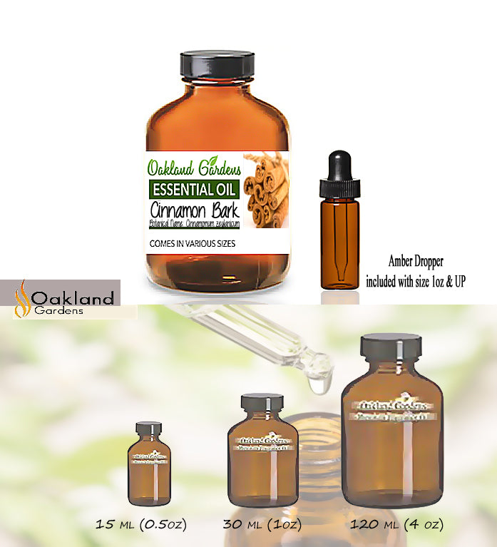 Cinnamon Bark Essential Oil (Cinnamomum zeylanicum)