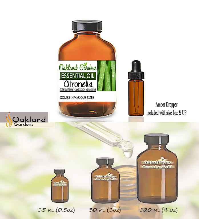 Citronella Essential Oil (Cymbopogon winterianus)