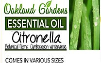 Citronella Essential Oil (Cymbopogon winterianus)