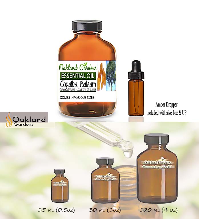 Copaiba Balsam Essential Oil (Copaifera officinalis)