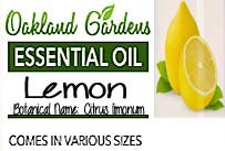 Lemon Essential Oil (Citrus limonum)