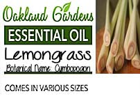 Lemongrass Essential Oil (Cymbopogon flexuosus)