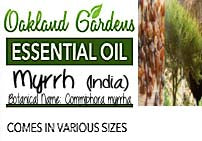Myrrh India Essential Oil (Commiphora myrrha) - Resinoid