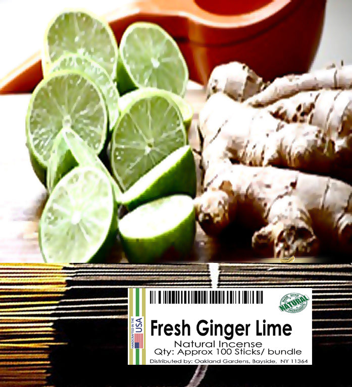 Fresh Ginger Lime Incense