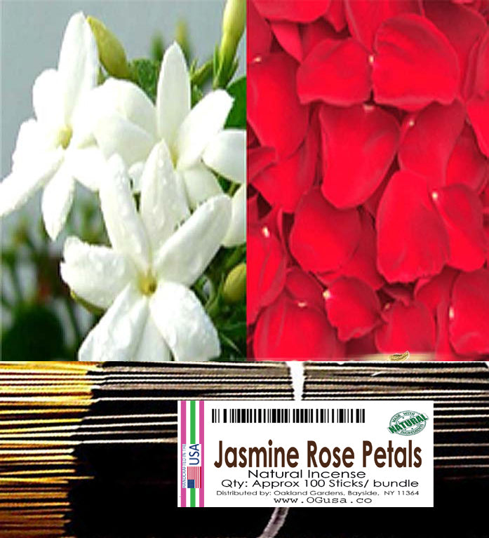 Jasmine Rose Petals Incense