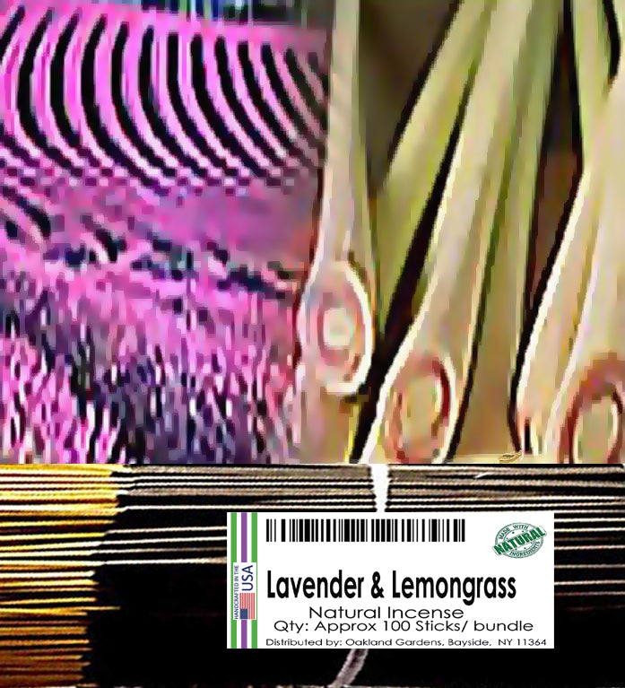 Lavender & Lemongrass Incense