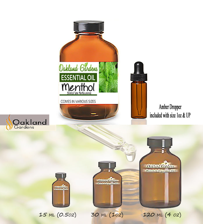 Liquid Menthol Essential Oil (Mentha arvensis)
