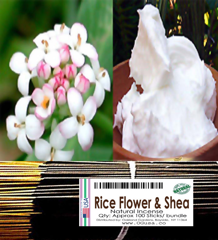 Rice Flower & Shea Incense