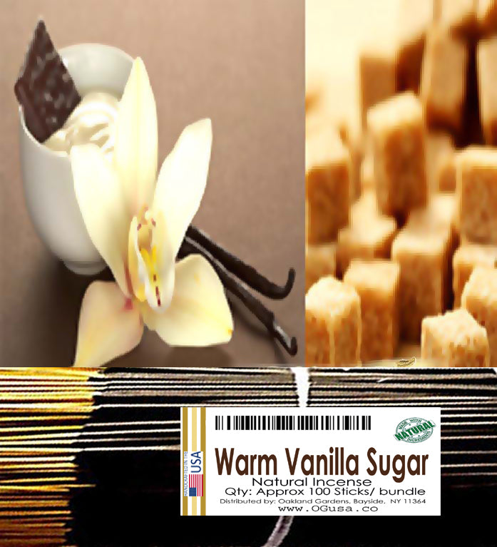 Warm Vanilla Sugar Incense