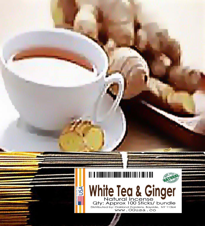 White Tea & Ginger Incense